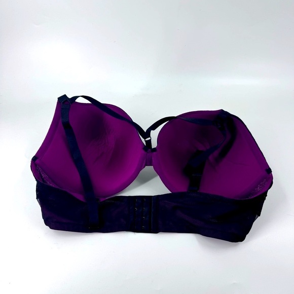 Torrid Purple Bra with Black Accents - Picture 3 of 6
